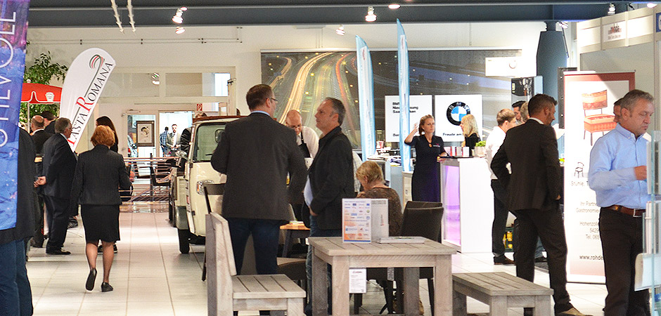 Gute Gespräche auf der DEHOGA Hausmesse