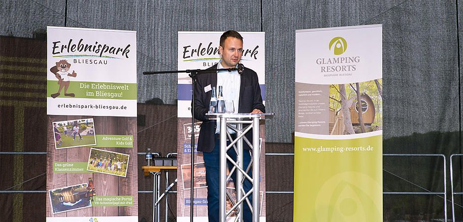 Glamping Resorts Biosphäre Bliesgau, Rede Sven Becker, WYRD Gastro GmbH