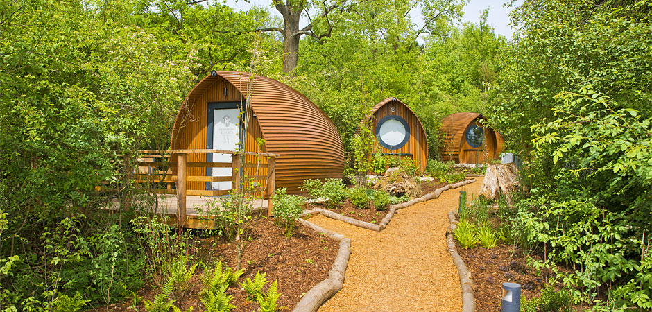 Glamping Einheit; mobile Übernachtungseinheit