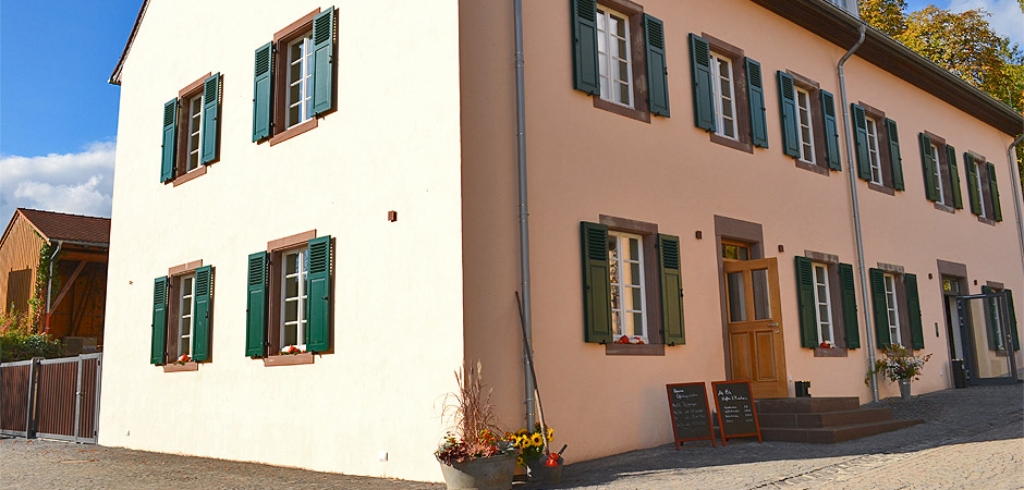 Wiederherstellung des historischen Gebäude Ensembles auf dem Wintringer Hof, Außenansicht