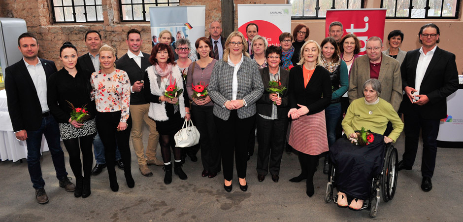 Großes entsteht im Kleinen Saarland Logo